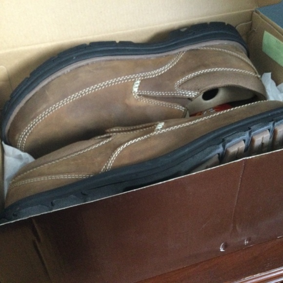 SKECHERS Men’s Leather Loafers…new in box. (Extra wide fit) - Picture 6 of 12